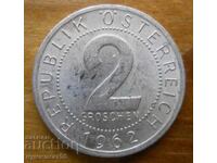 2 groshi 1962 g. - Austria