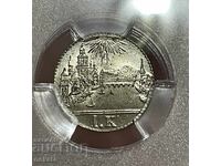 Frankfurt 1 kreuzer, 1839 MS66 PCGS