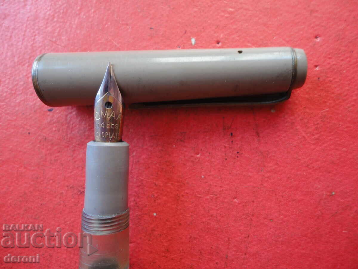 Stilou Omar placat cu aur de 14 kt - 5