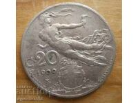 20 Centesimi 1909 - Ιταλία