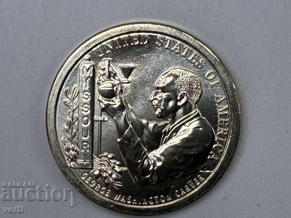 SUA 1 dolar 2024 P - Missouri. George Washington Carver SUA 1 dolar 2024 P - Missouri. George Washington Carver