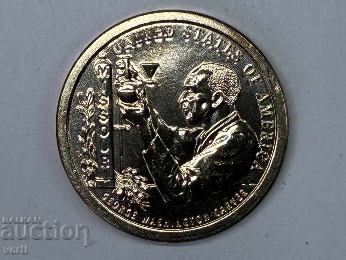 SUA 1 dolar 2024 D - Missouri. George Washington Carver SUA 1 dolar 2024 D - Missouri. George Washington Carver