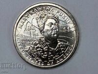 SUA 1 dolar 2025 D - Mary Kawena Pukui