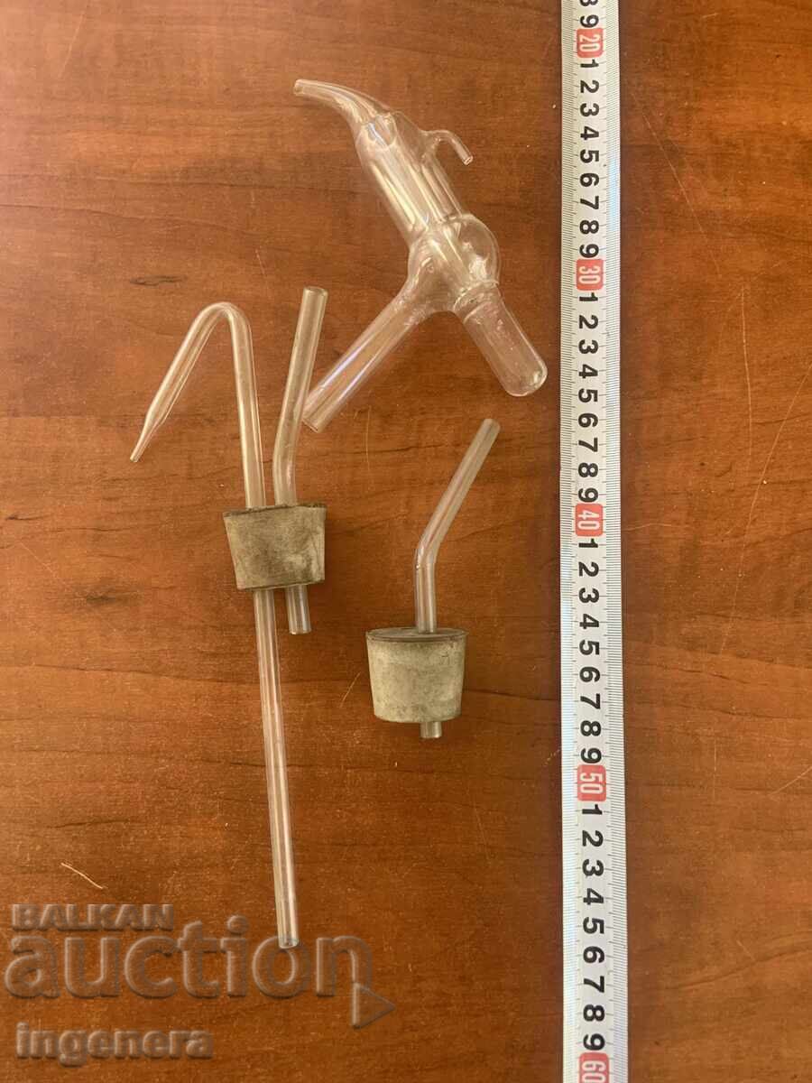 LABORATORY GLASSWARE-3 PIECES