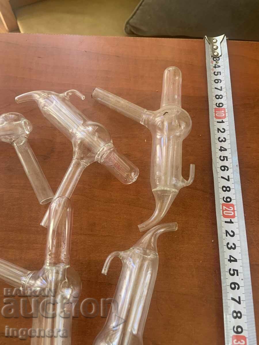 LABORATORY GLASSWARE-9 PIECES - 6