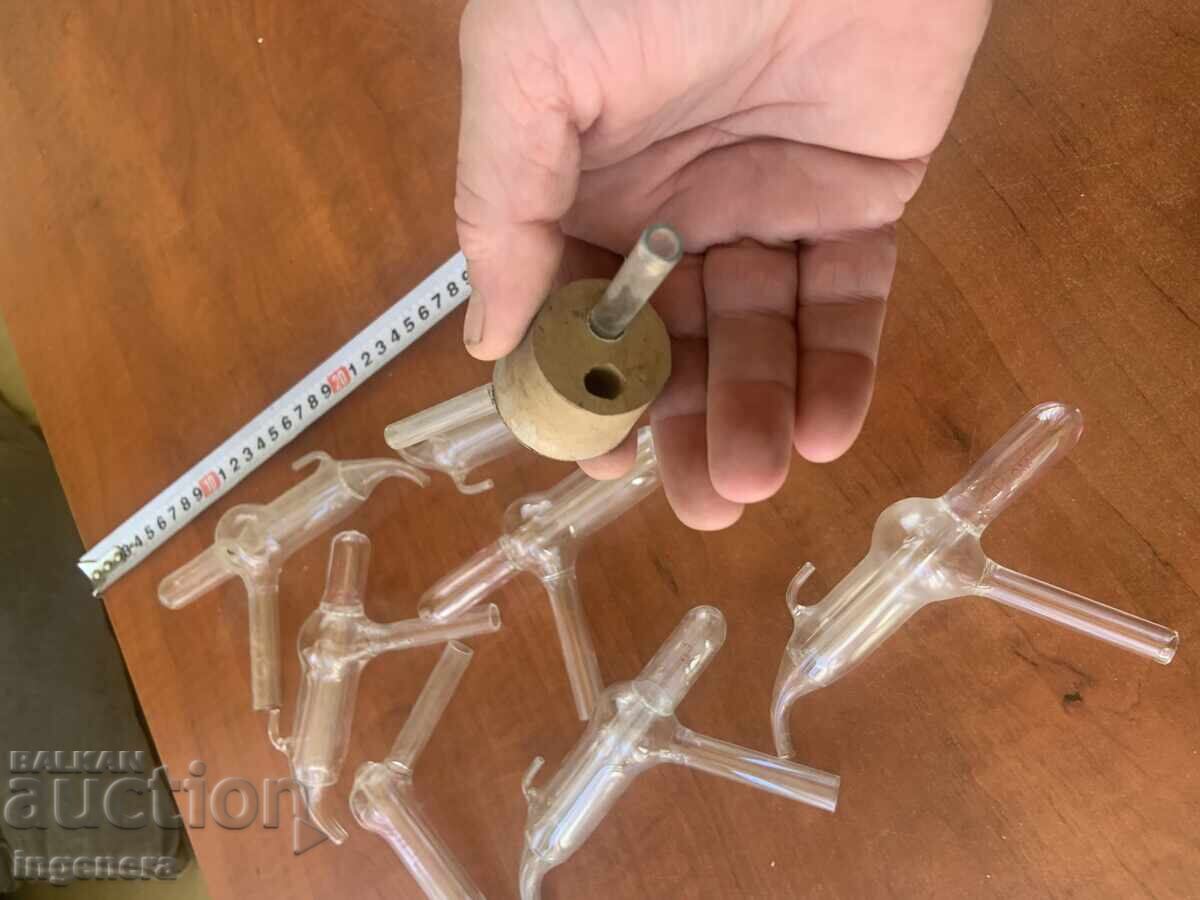LABORATORY GLASSWARE-9 PIECES - 7