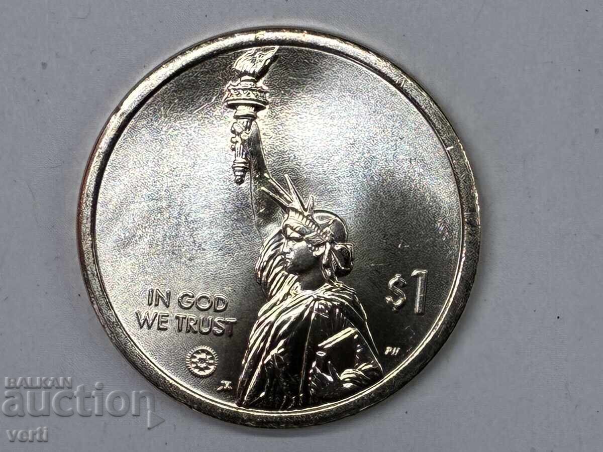 SUA 1 dolar 2025 P - Florida. Cape Canaveral cu preț € 5.00 | 9.78 BGN
