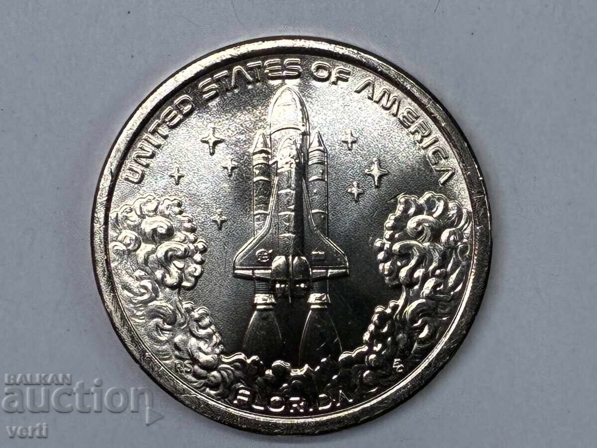 SUA 1 dolar 2025 D - Florida. Cape Canaveral