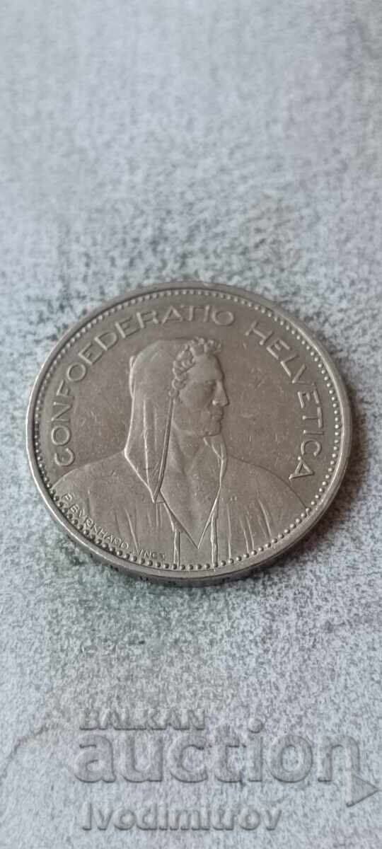 Ελβετία 5 φράγκα 1986 B με τιμή € 5.86 | 11.46 BGN