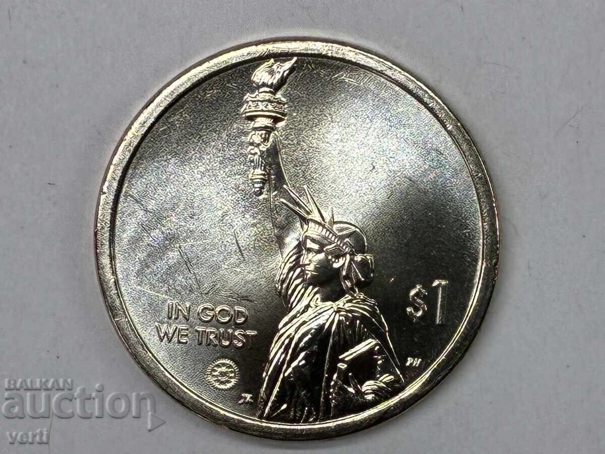 SUA 1 dolar 2025 P - Arkansas cu preț € 5.00 | 9.78 BGN
