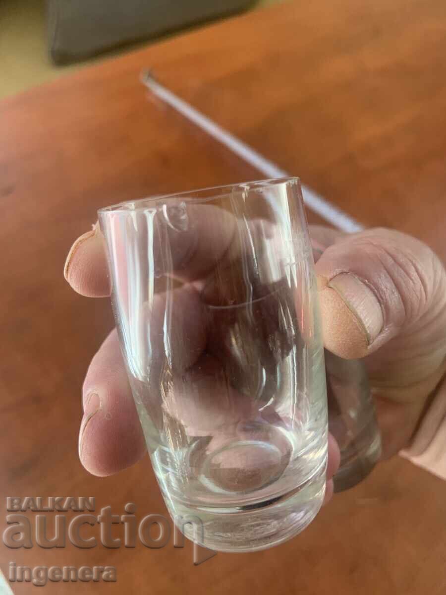 PAHAR PENTRU RAKI VECHI DIN STICLĂ SUBȚIRE - 50 ML - 2 BUC - 6