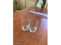 PAHAR PENTRU RAKI VECHI DIN STICLĂ SUBȚIRE - 50 ML - 2 BUC