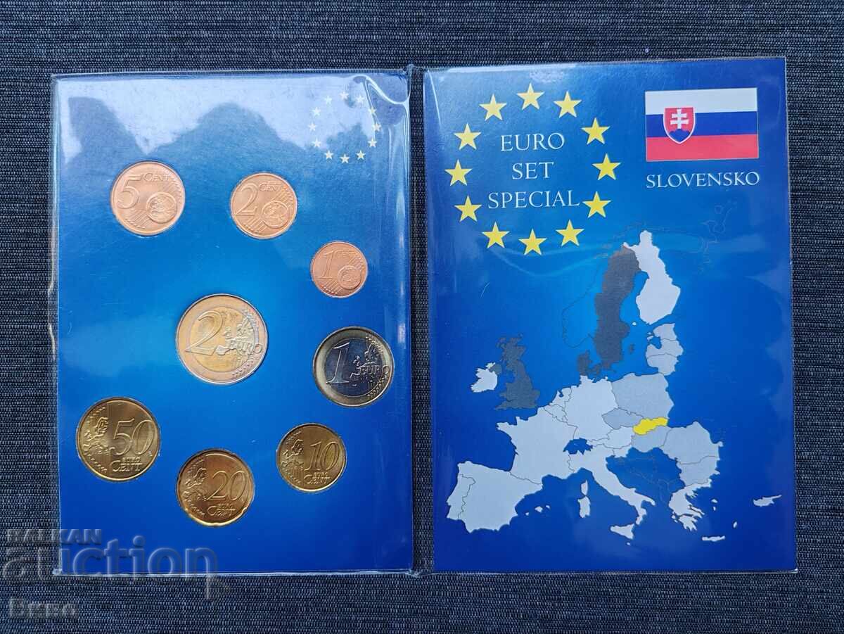 Set monede euro Slovacia 2009 cu preț € 15.00 | 29.34 BGN