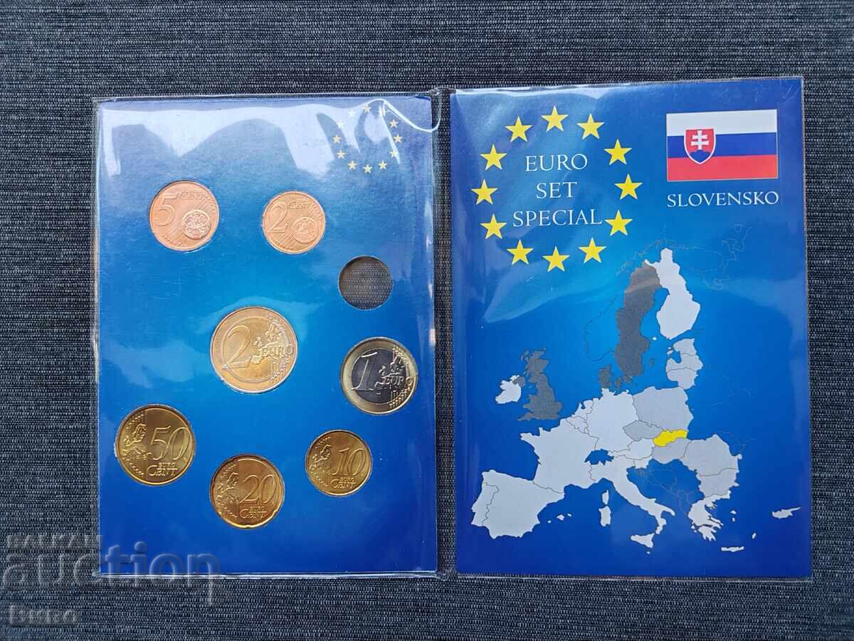 Set monede euro Slovacia 2009 cu preț € 10.00 | 19.56 BGN