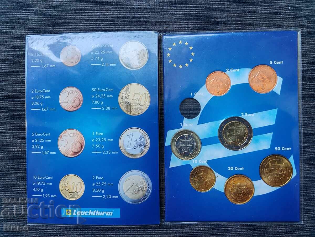 Set monede euro Slovacia 2009