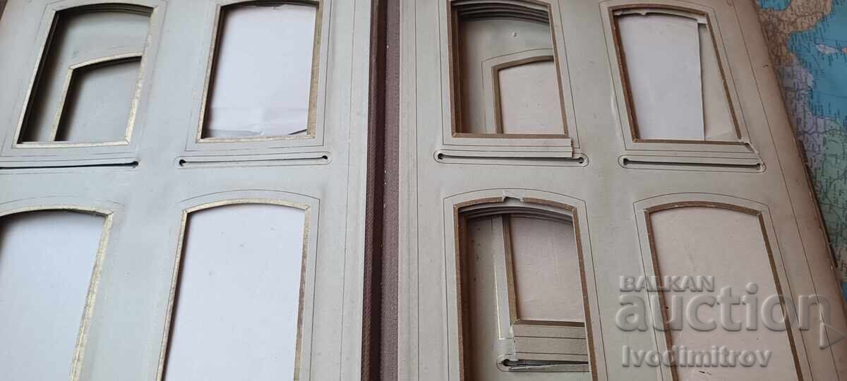 Δημοπρασία Παλιό άλμπουμ φωτογραφιών με σκληρό χαρτόνι