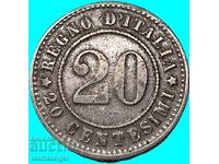 20 Τσεντέζιμι 1894 Ιταλία KB - Βερολίνο - αρκετά σπάνιο