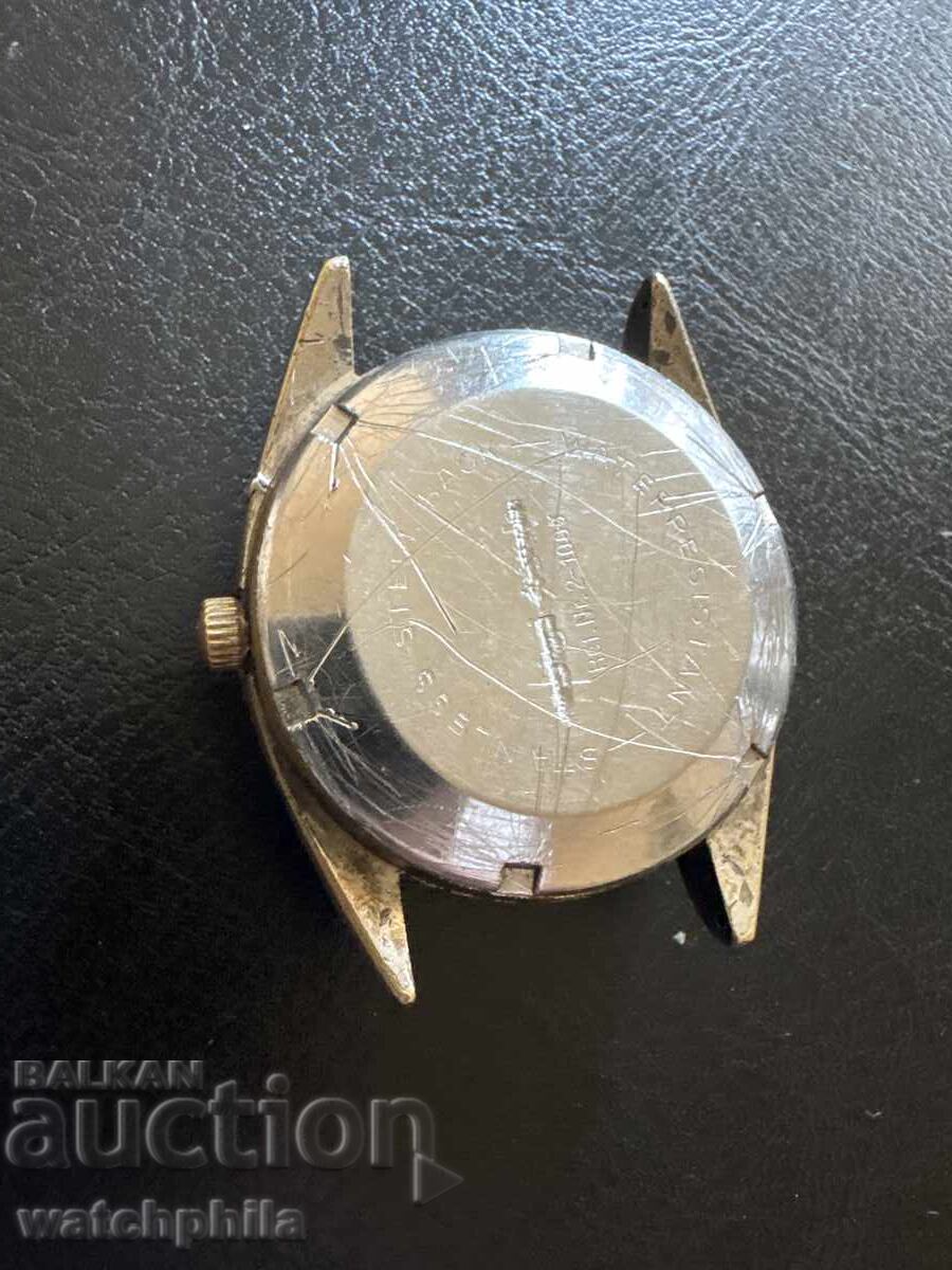 Ανδρικό σοβιετικό ρολόι Paladin Slava Automatic. Σπάνιο. Σε λειτουργία με τιμή € 0.01 | 0.02 BGN Ανδρικό σοβιετικό ρολόι Paladin Slava Automatic. Σπάνιο. Σε λειτουργία με τιμή € 0.01 | 0.02 BGN
