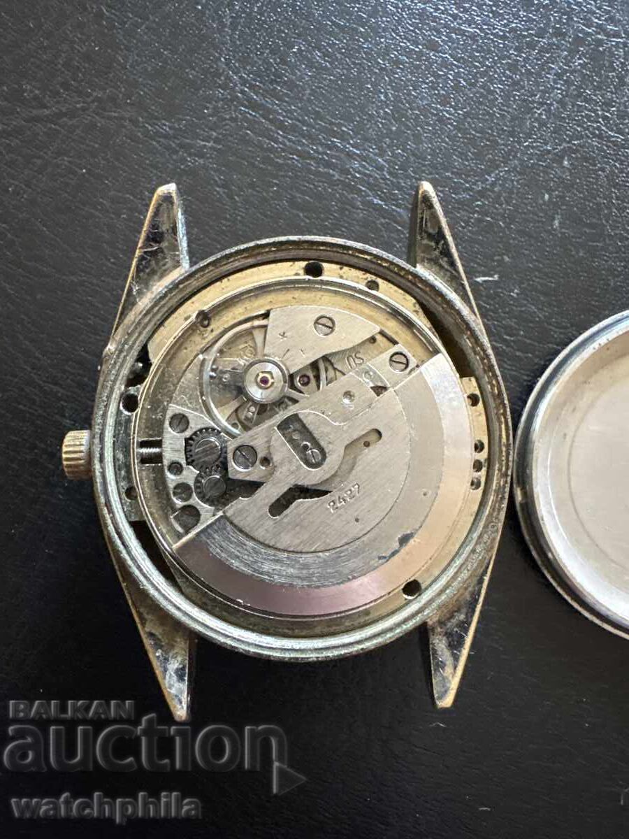 Παράδοση Ανδρικό σοβιετικό ρολόι Paladin Slava Automatic. Σπάνιο. Σε λειτουργία Παράδοση Ανδρικό σοβιετικό ρολόι Paladin Slava Automatic. Σπάνιο. Σε λειτουργία