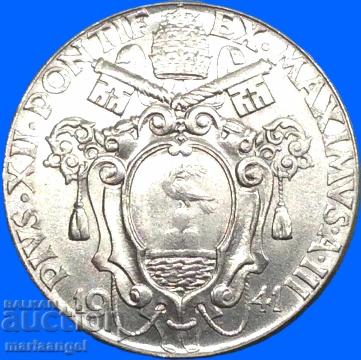 Παράδοση 2 λίρες 1941 Βατικανό Ιωάννης ο Βαπτιστής Παράδοση 2 λίρες 1941 Βατικανό Ιωάννης ο Βαπτιστής