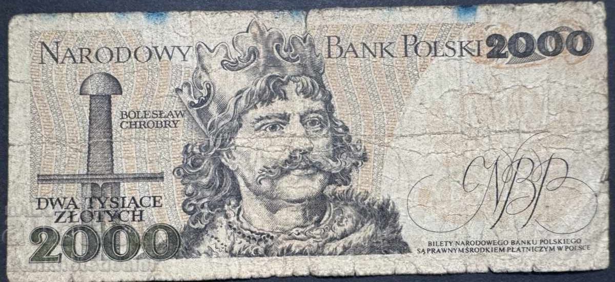 Polonia 2000 Zlotych 1979 Ref AA0600674 cu preț € 0.50 | 0.98 BGN
