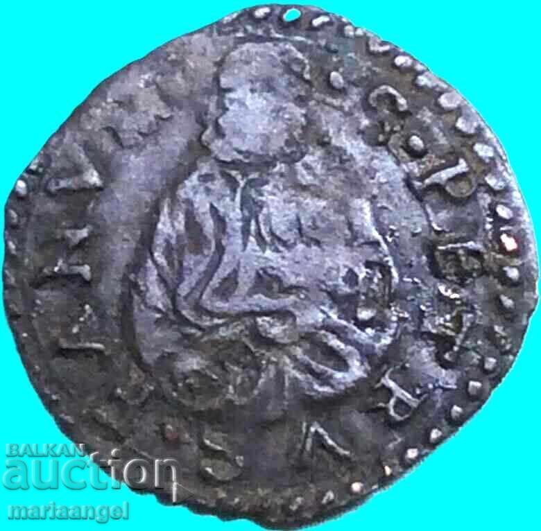 кватрино Ватикан 1572-85 Грегори XIII Св.Петър/Драгун Фано - 6