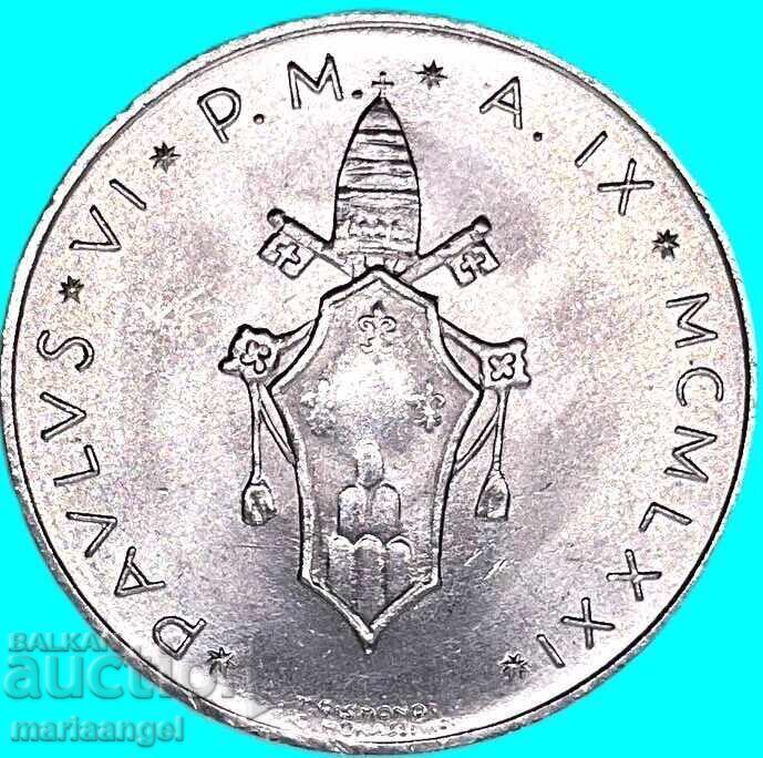 5 лири 1971 Ватикан - 6