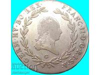 Austria 20 Kreuzer 1804 G - Bala Mare Tilt Franz II R