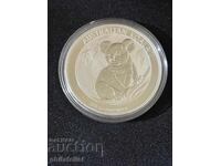 Австралия 2019 - 1 долар – Коала , 1 OZ – Сребърна монета