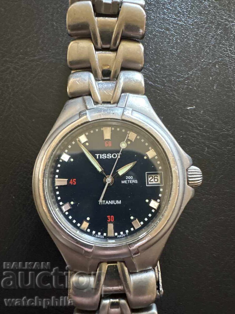 Tissot Titanium рядък мъжки часовник. Отлично състояние. - 5