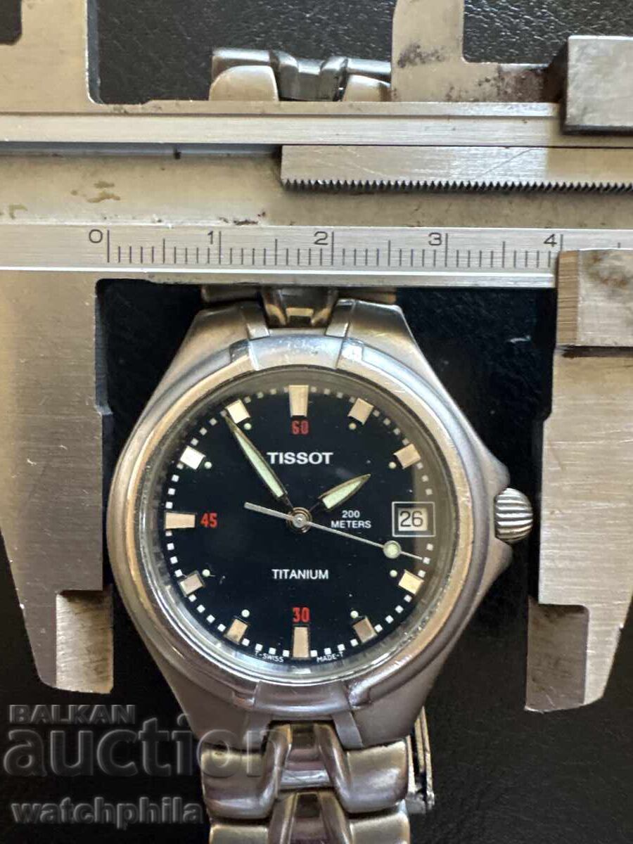 Tissot Titanium рядък мъжки часовник. Отлично състояние. - 6