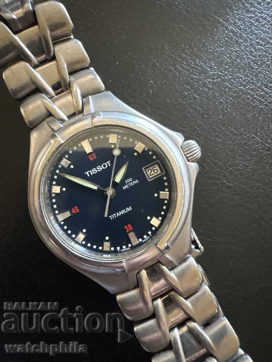 Tissot Titanium рядък мъжки часовник. Отлично състояние.