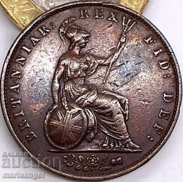 1/2 πένα 1834 Μεγάλη Βρετανία Γουλιέλμος IV - σπάνιο! με τιμή € 44.00 | 86.06 BGN