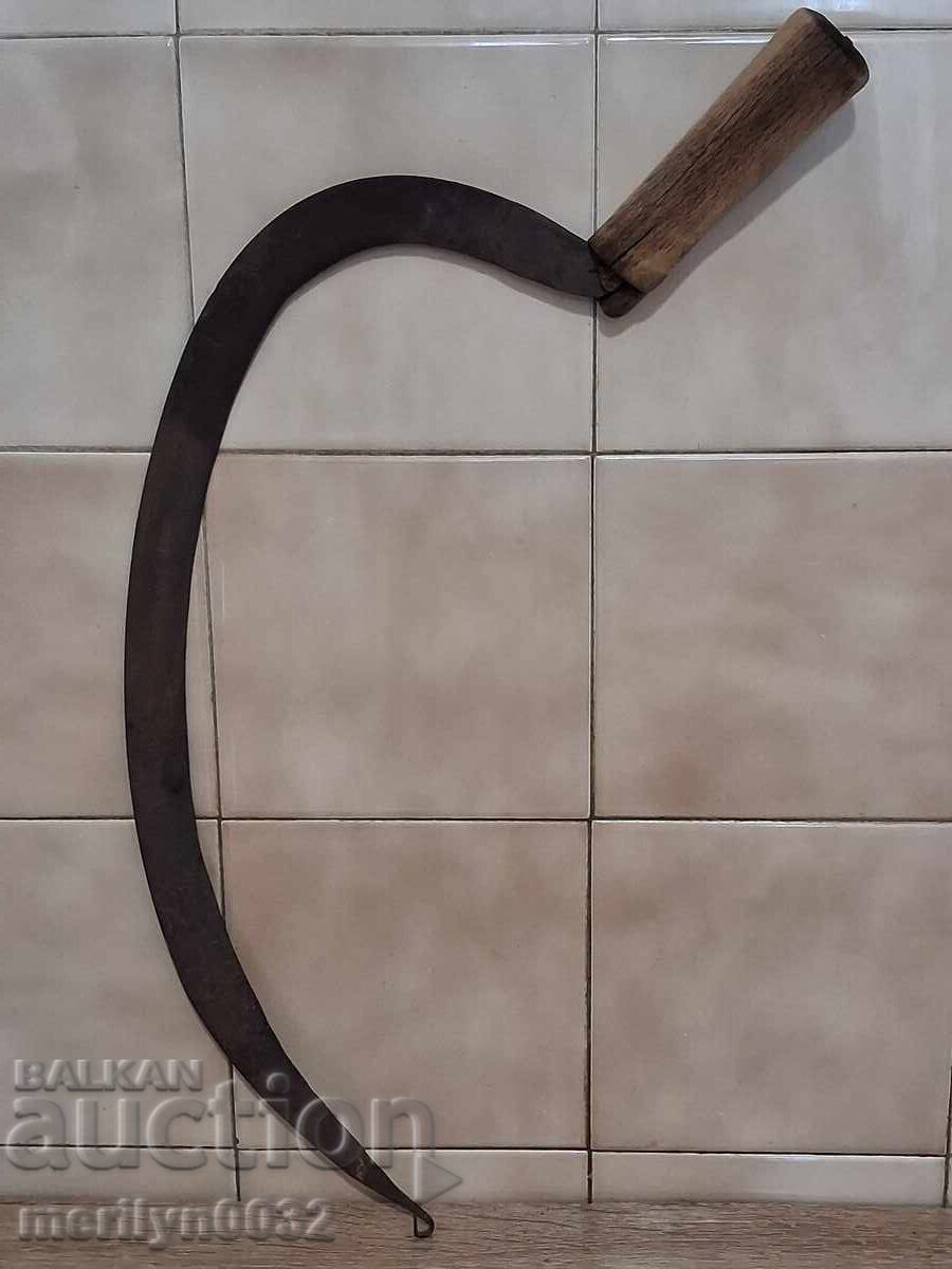 Παράδοση Παλιό δρεπάνι, δρεπάνι, λεπίδα, σφυρήλατο σίδερο