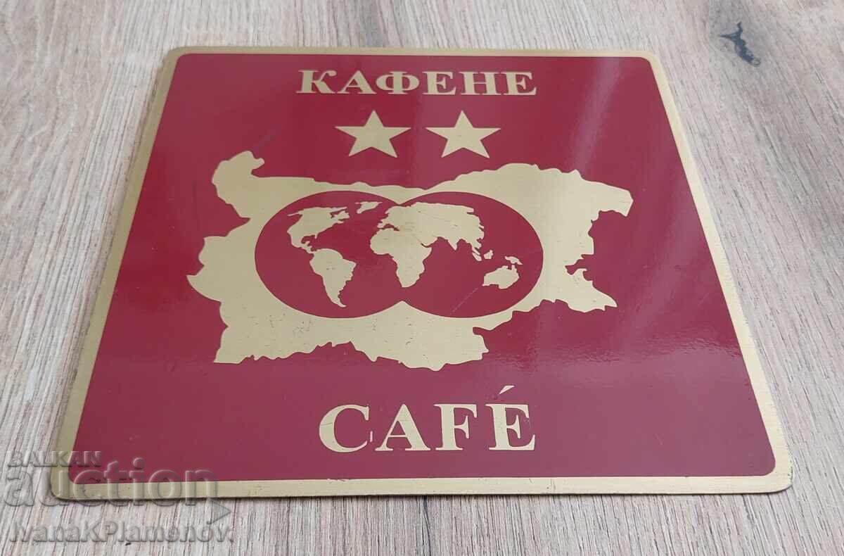 Licitație Placă din bronz retro pentru cunoscători