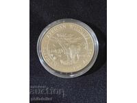 Somalia 2012 - 100 Șilingi - Elefant 1 OZ - Monedă de argint