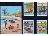 Niger 1982 - boats overprints MNH