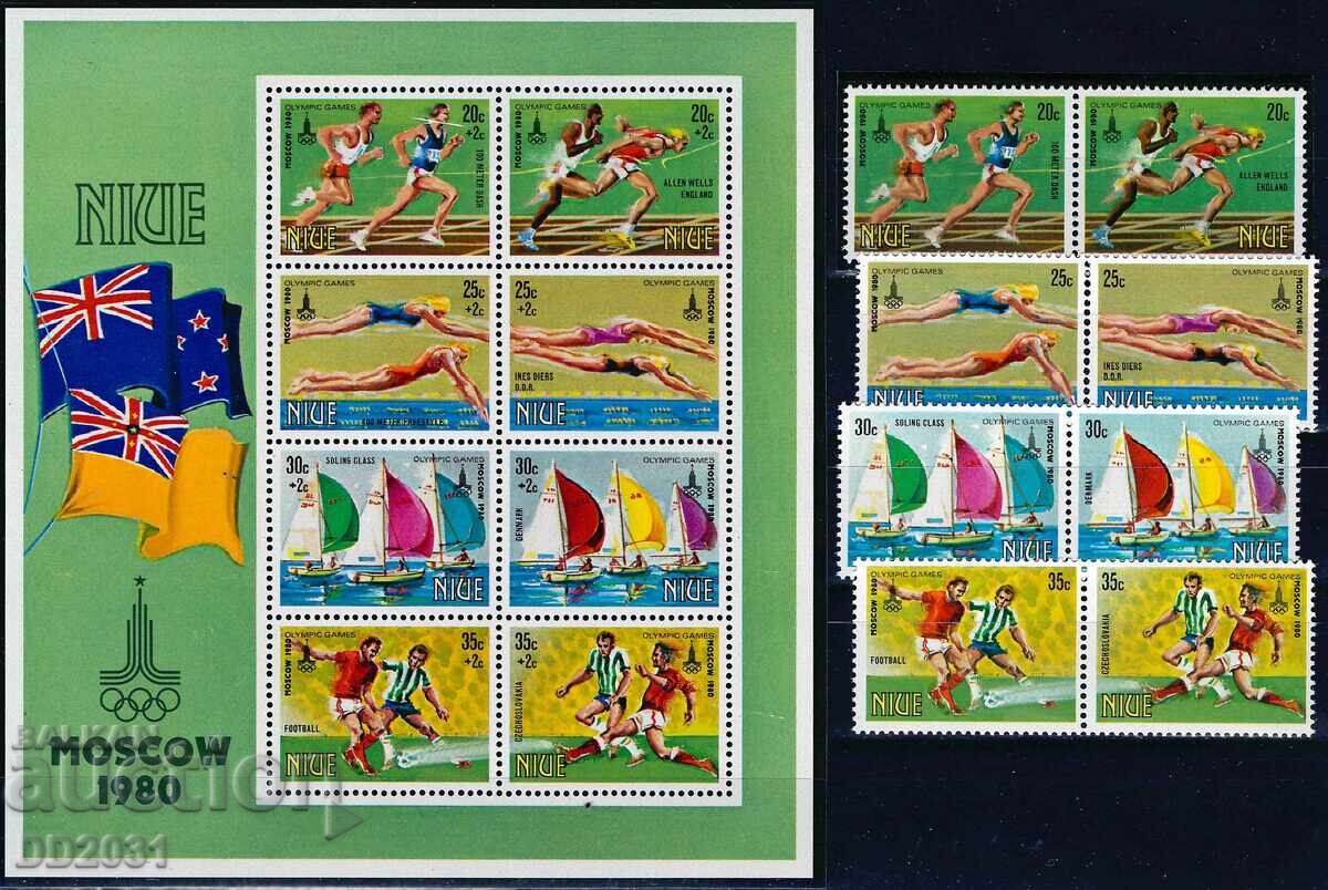 Niue 1980 - Ολυμπιακοί Αγώνες MNH