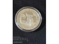 Сомалия 2024 - 100 Шилинга - Слон 1 OZ - Сребърна монета