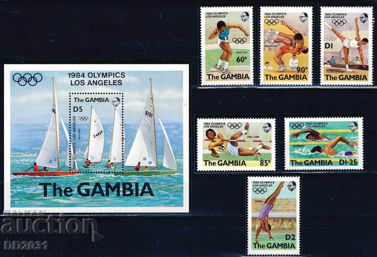 Gambia 1984 - Olympics MNH