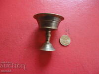 Vas bisericesc din bronz, recipient mic