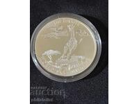 Демократична Република Конго 2019 – 20 франка – Жираф 1 OZ