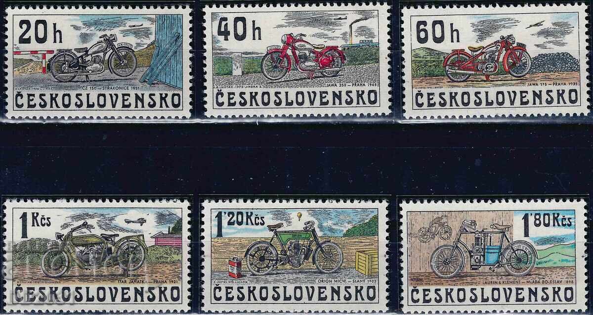 Czechoslovakia 1975 - MNH motorcycles