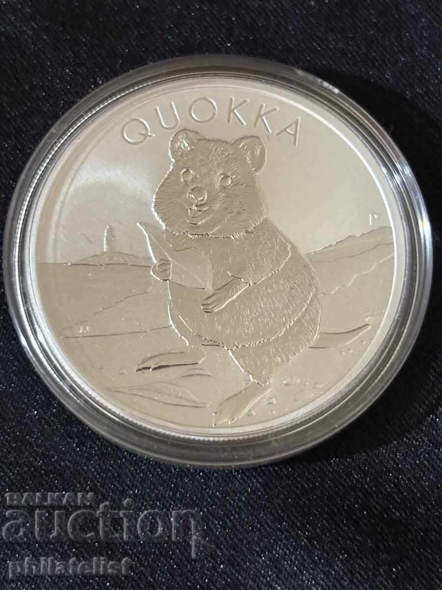 Австралия 2020 – 1 долар – Куока 1 OZ сребро с цена € 111.00 | 217.10 лв.