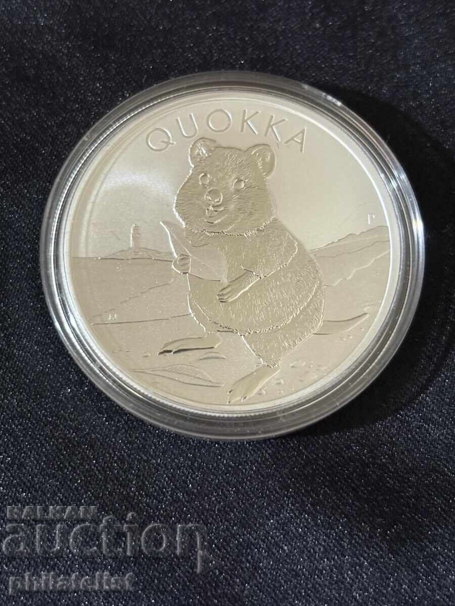 Австралия 2020 – 1 долар – Куока 1 OZ сребро