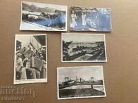 5 картички Германия военен флот моряци кораби WWII