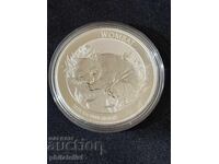 Австралия 2023 – 1 долар – Wombat 1 OZ