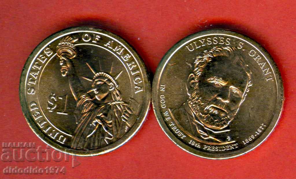 САЩ USA 1$ - 18 ПРЕЗИДЕНТ емисия - issue 2011 - P НОВА UNC