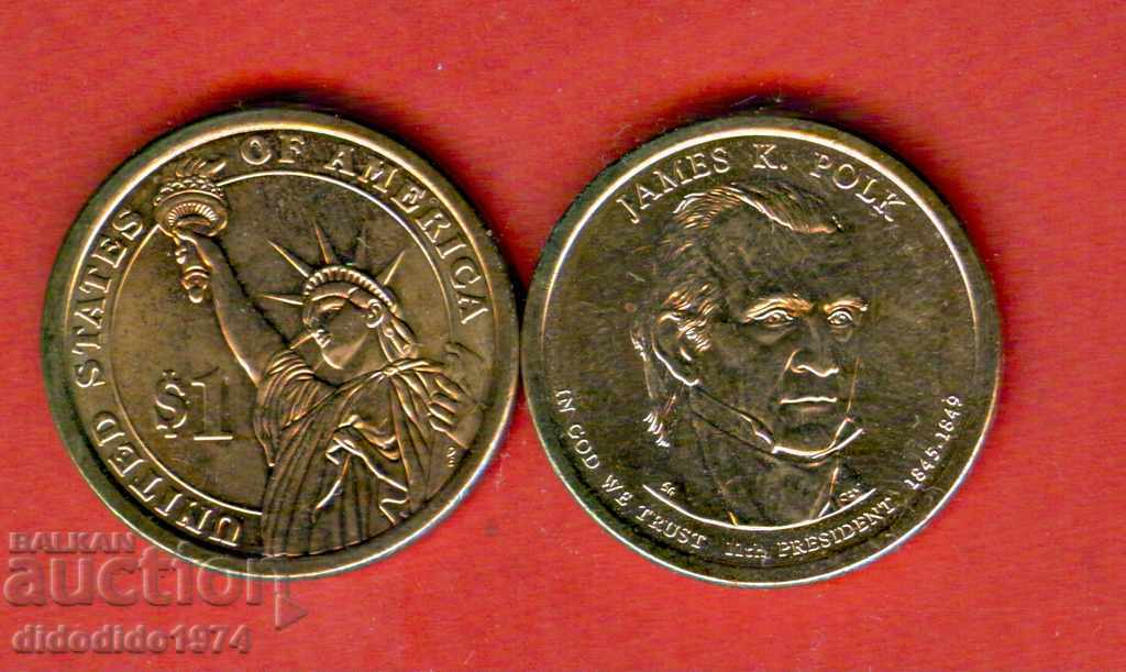 Η.Π.Α. ΗΠΑ 1$ - 11 τεύχος PRESIDENT - τεύχος 2009 - D NEW UNC