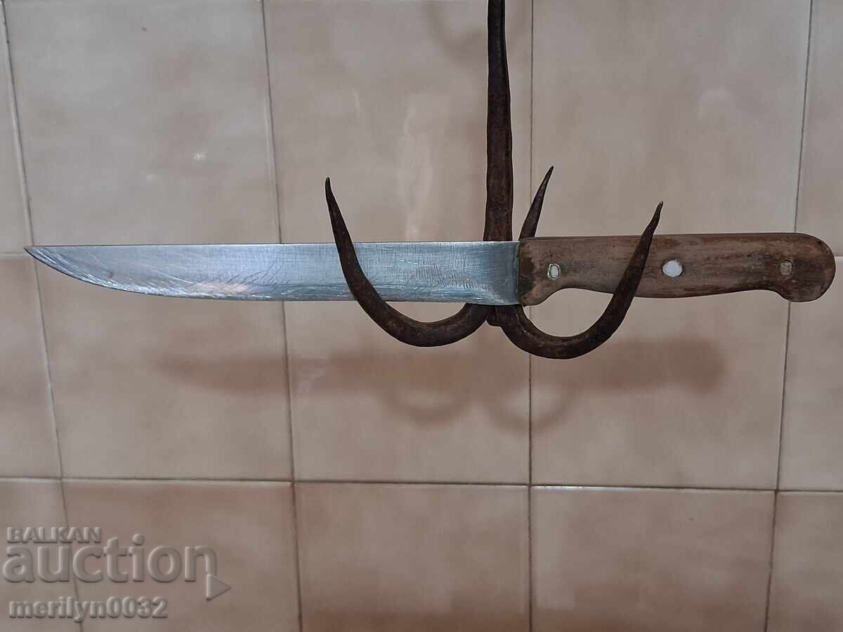 Παλιά λεπίδα μαχαιριού κουζίνας
